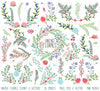 Vintage Floral Clipart and Vectors - PinkPueblo