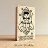 Personalized Teacher Stamp, Outer Space Themed Teacher Rubber Stamp - Choose Hairstyle and Accessories - PinkPueblo