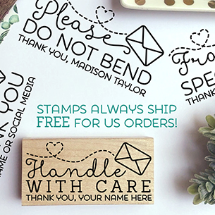 Stamps Always Ship FREE for US Orders!
