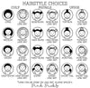 Custom Rubber Stamps for Teachers, Personalized Teacher Stamp - Choose Hairstyle and Jewelry
