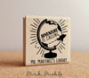Personalized Bookplate Stamp for Teachers, Teacher Library Stamp, Classroom Library Stamp - PinkPueblo
