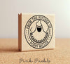 Personalized From the Kitchen Of Rubber Stamp, Label Stamp with Apron - PinkPueblo