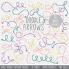 Doodle Arrows Photoshop Brushes - PinkPueblo