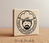 Personalized From the Kitchen of Stamp, Cooking Gift or Baking Gift, Gifts for Men - Choose Hairstyle and Accessories - PinkPueblo