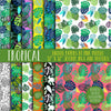 Tropical Leaf Patterns and Backgrounds - PinkPueblo