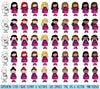Pregnant Stick Figure Clipart Mega Pack - PinkPueblo