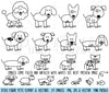 Stick Figure Pets Clipart and Vectors - PinkPueblo