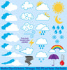 Weather Clipart and Vectors - PinkPueblo