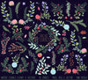 Vintage Floral Clipart and Vectors - PinkPueblo