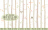 Birch Trees and Mason Jars Clipart - PinkPueblo