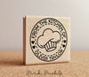From the Kitchen of Stamp, Personalized Recipe Card Stamp - PinkPueblo