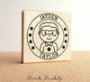 Large Personalized Superhero Boy Rubber Stamp - PinkPueblo