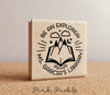 Personalized Teacher Library Stamp, Teacher Book Stamp, Classroom Book Stamp - PinkPueblo