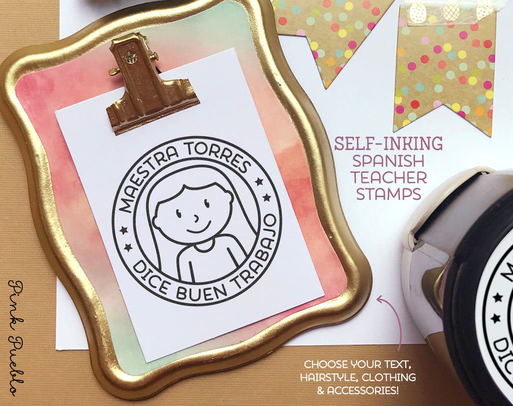 Custom Stamps, Self-ink Stamps, Teacher Stamps