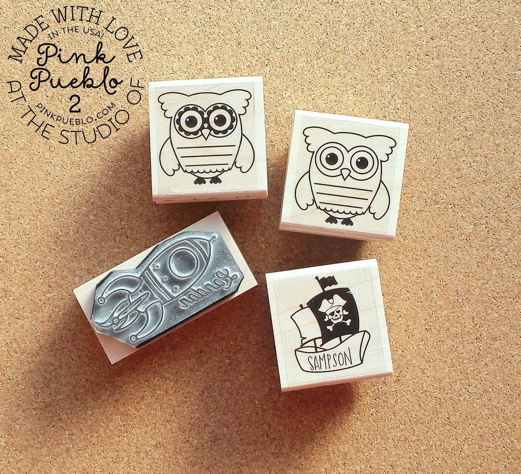 Personalized Sewing Rubber Stamp, Handmade with Love Custom Stamp –  PinkPueblo