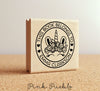 This Book Belongs to Stamp, Unicorn Stamp for Books, Bookplate Stamp for Kids - PinkPueblo