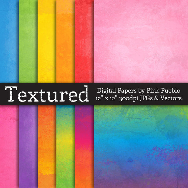 Textured Papers & Backgrounds - PinkPueblo