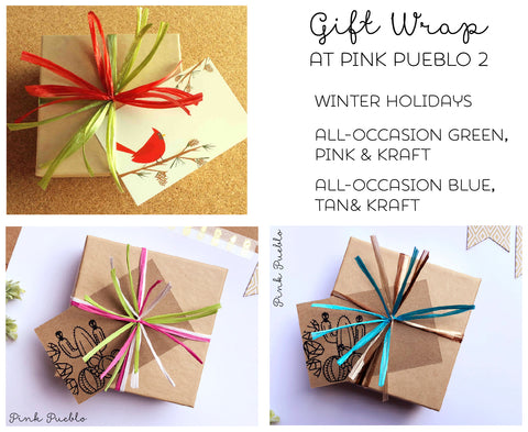 Holiday and All-Occasion Gift Wrapping - Add On - PinkPueblo